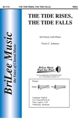 The Tide Rises, the Tide Falls SA choral sheet music cover